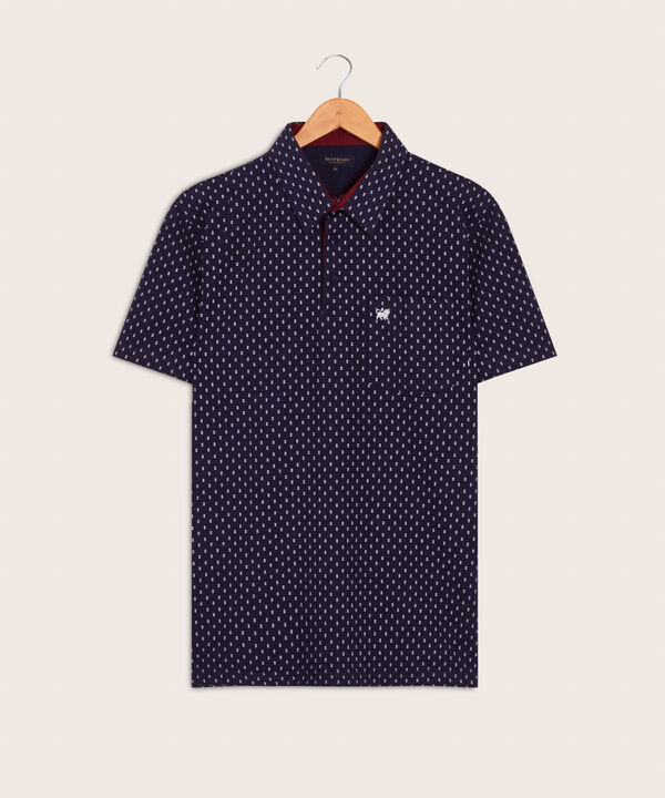 Polo Estampada Cuello Duro Surtido