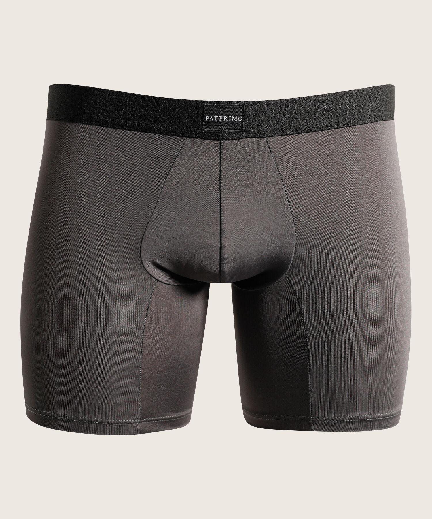 Boxer Pack X5 Medio Microfibra Unicolor Con Textura