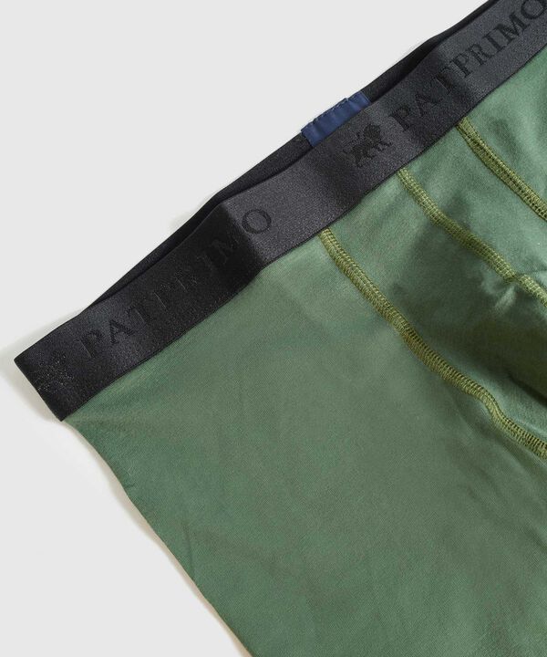Boxer Medio Con Pretina El&aacute;stica Para Hombre