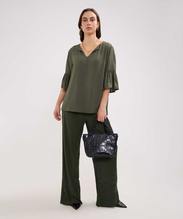 Blusa Escote de Herradura