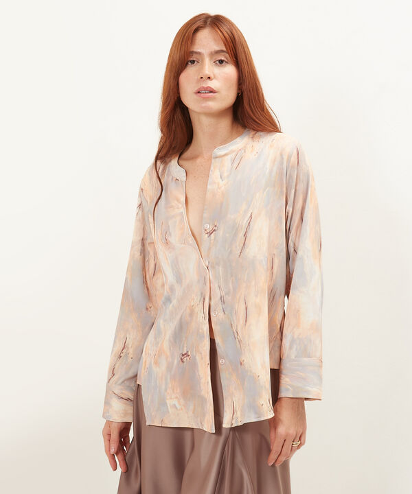 Blusa Estampada Manga Larga image number null