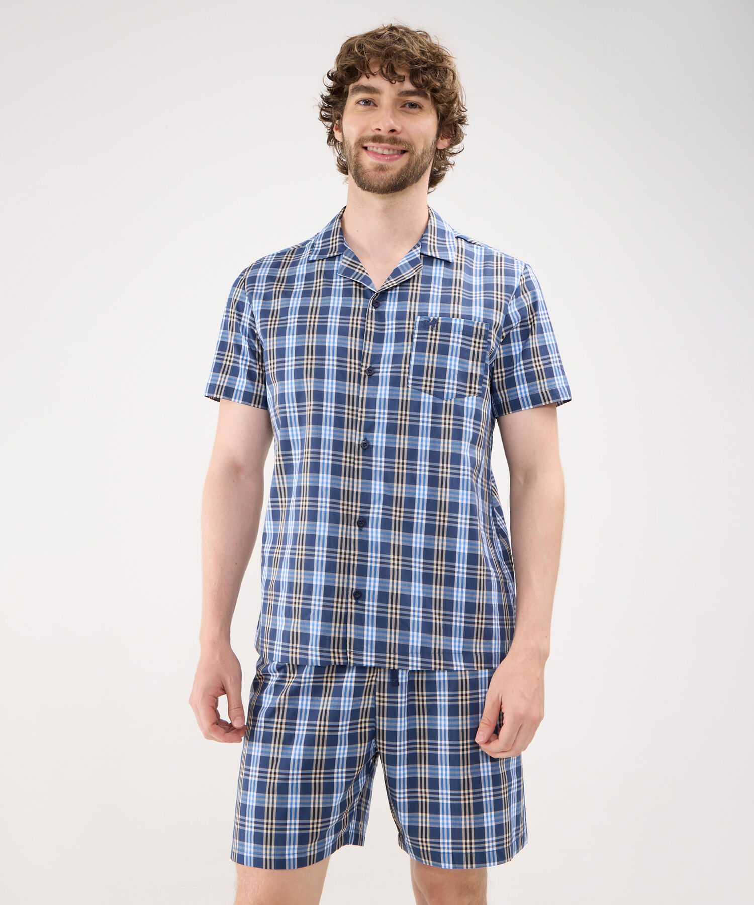 Conjunto de Pijama a Cuadros