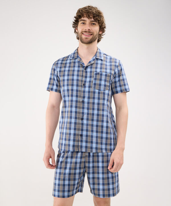 Conjunto de Pijama a Cuadros image number null