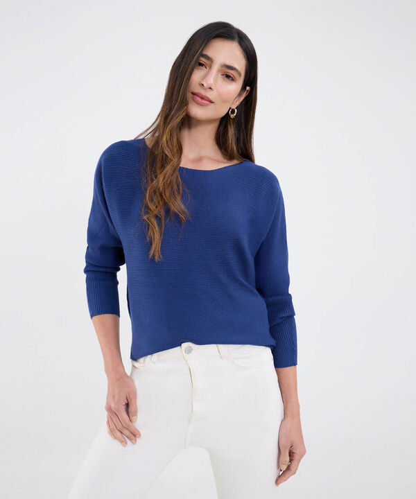 Saco Unicolor Cuello Redondo image number null