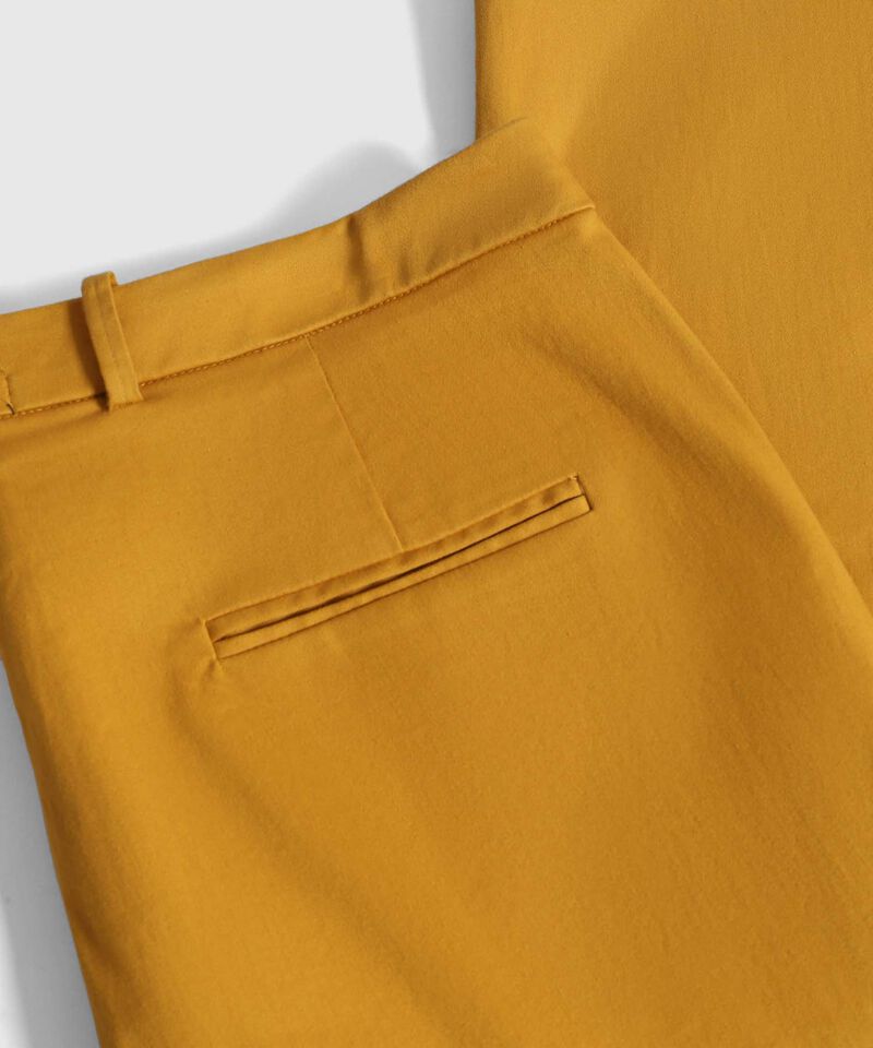 Pantal&oacute;n Chino Unicolor Para Mujer