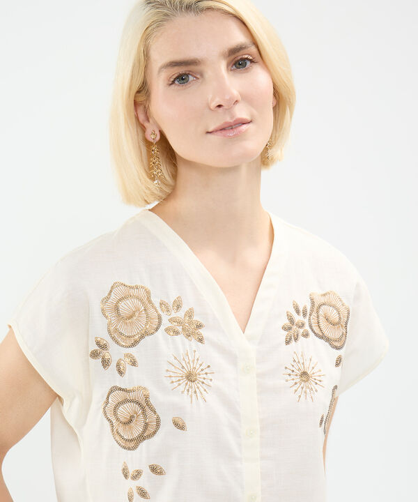 Blusa Bordado Botánico image number null