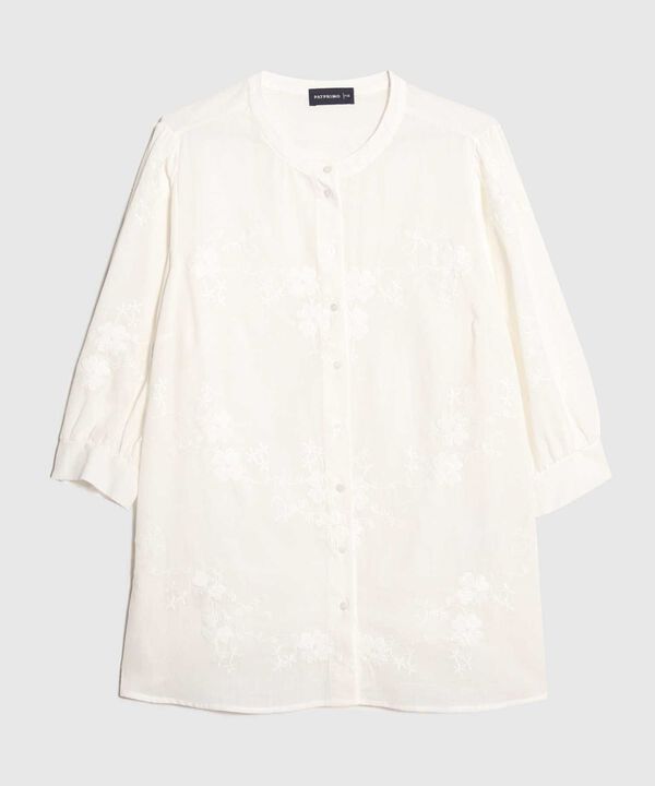 Blusa con Bordado Floral