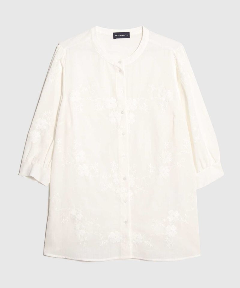 Blusa con Bordado Floral