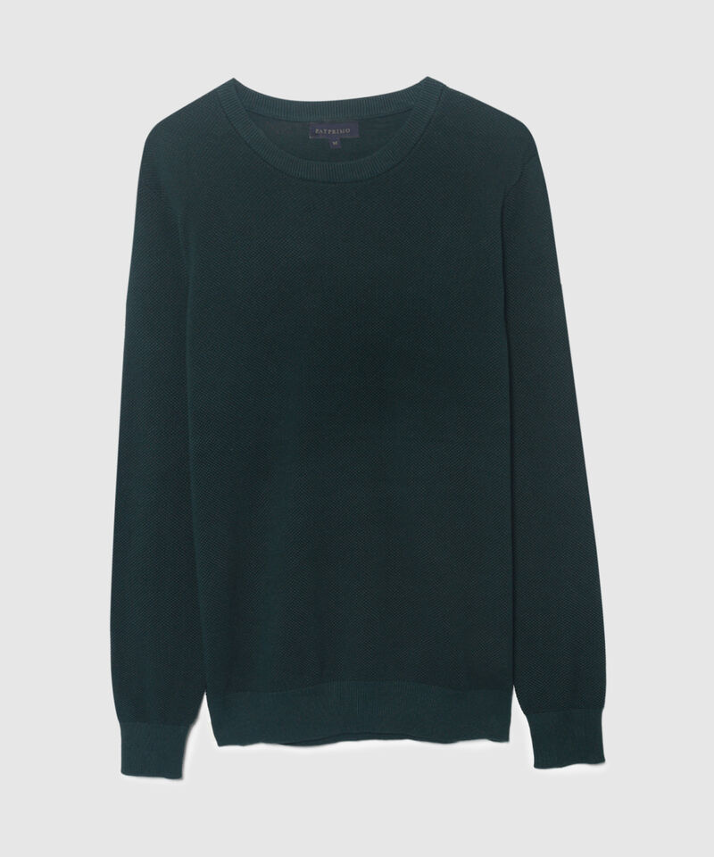Saco Cuello Redondo Con Coderas
