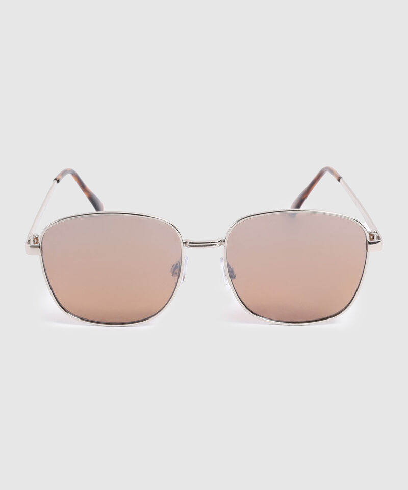 Gafas de Sol Montura Metálica Fina Para Hombre