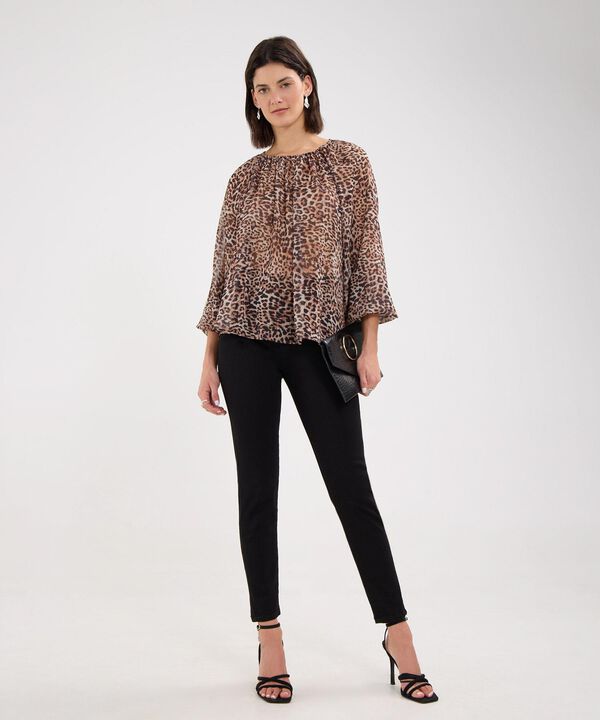 Blusa Animal Print de Manchas image number null