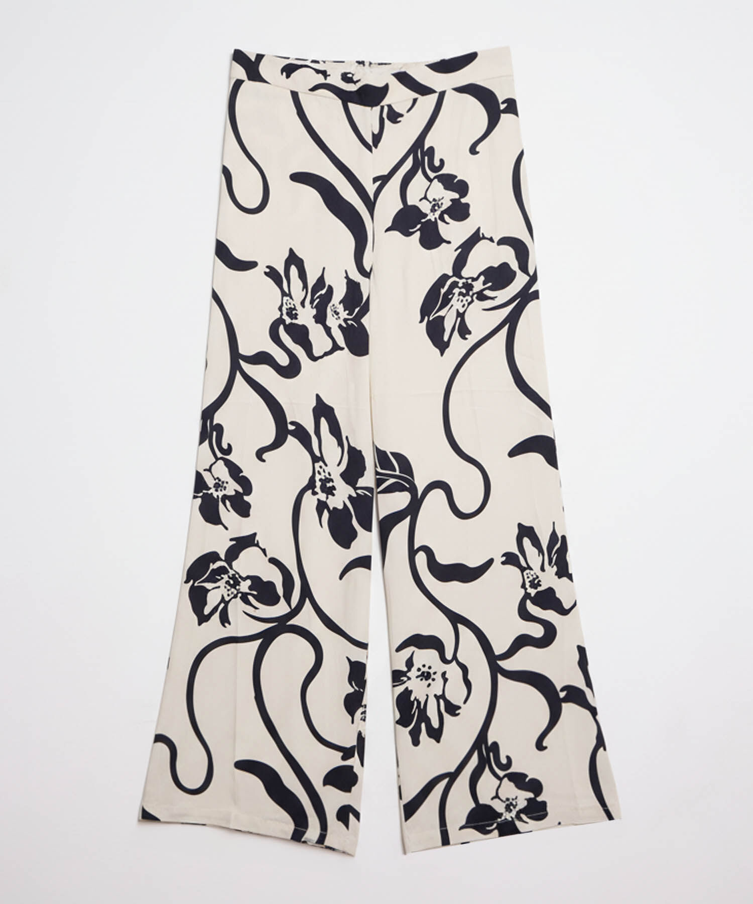 Pantal&oacute;n Estampado de Ca&iacute;da Fluida para Mujer