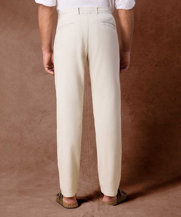 Pantal&oacute;n Casual con Cord&oacute;n Ajustable Para Hombre