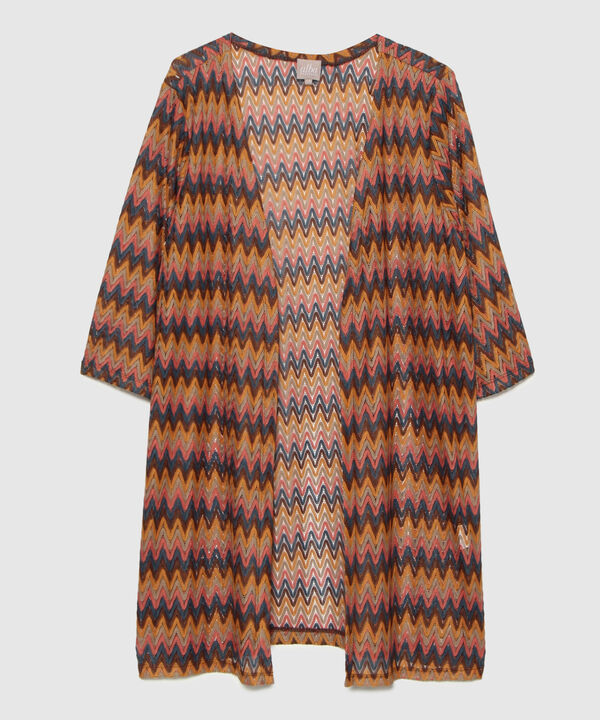 Saco Tipo Missoni Abierto