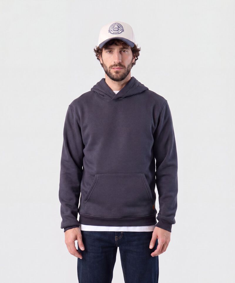 Buzo Con Capucha Y Bolsillo Kangoo Para Hombre