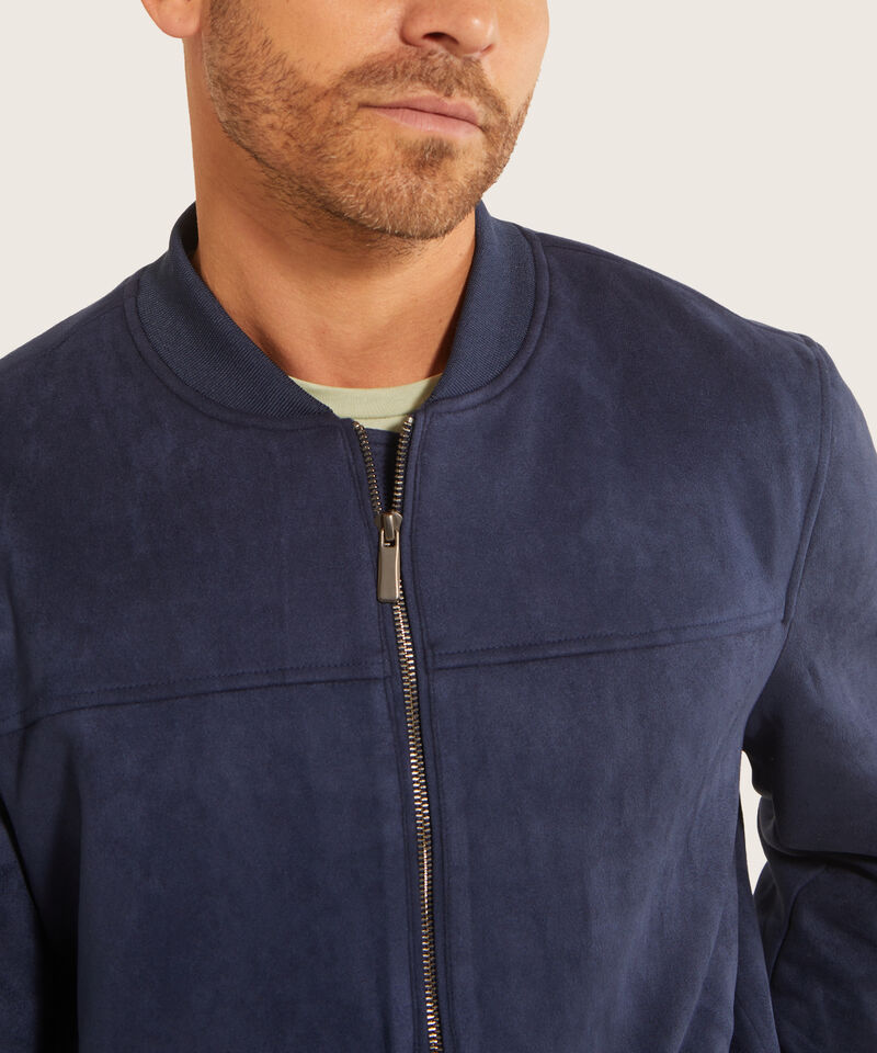 Chaqueta Tipo Bomber Con Bolsillos