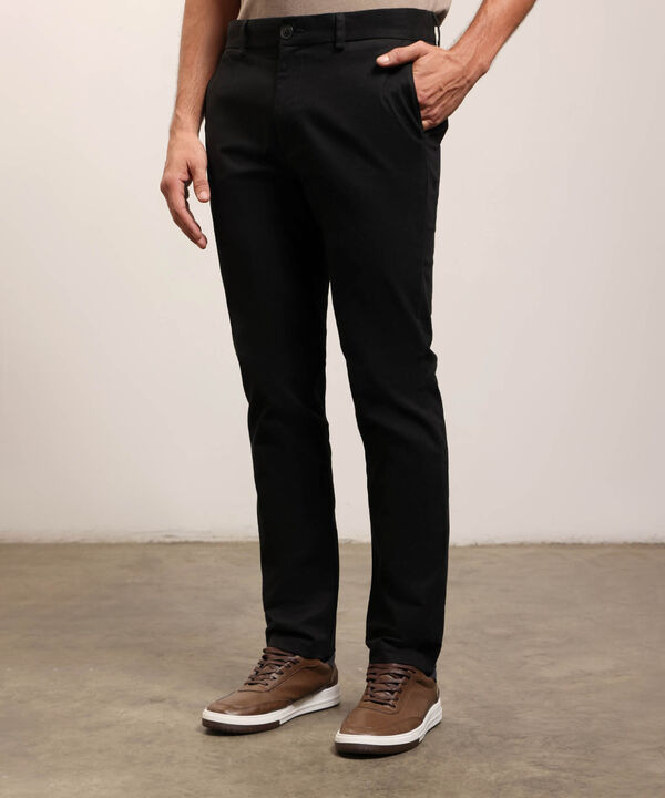 Pantal&oacute;n Chino Unicolor Para Hombre