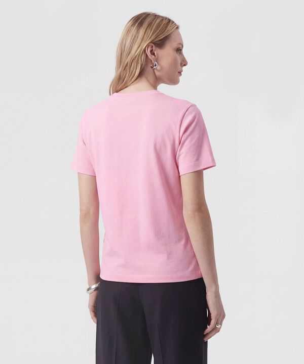 Camiseta Cuello Redondo Cl&aacute;sica Para Mujer