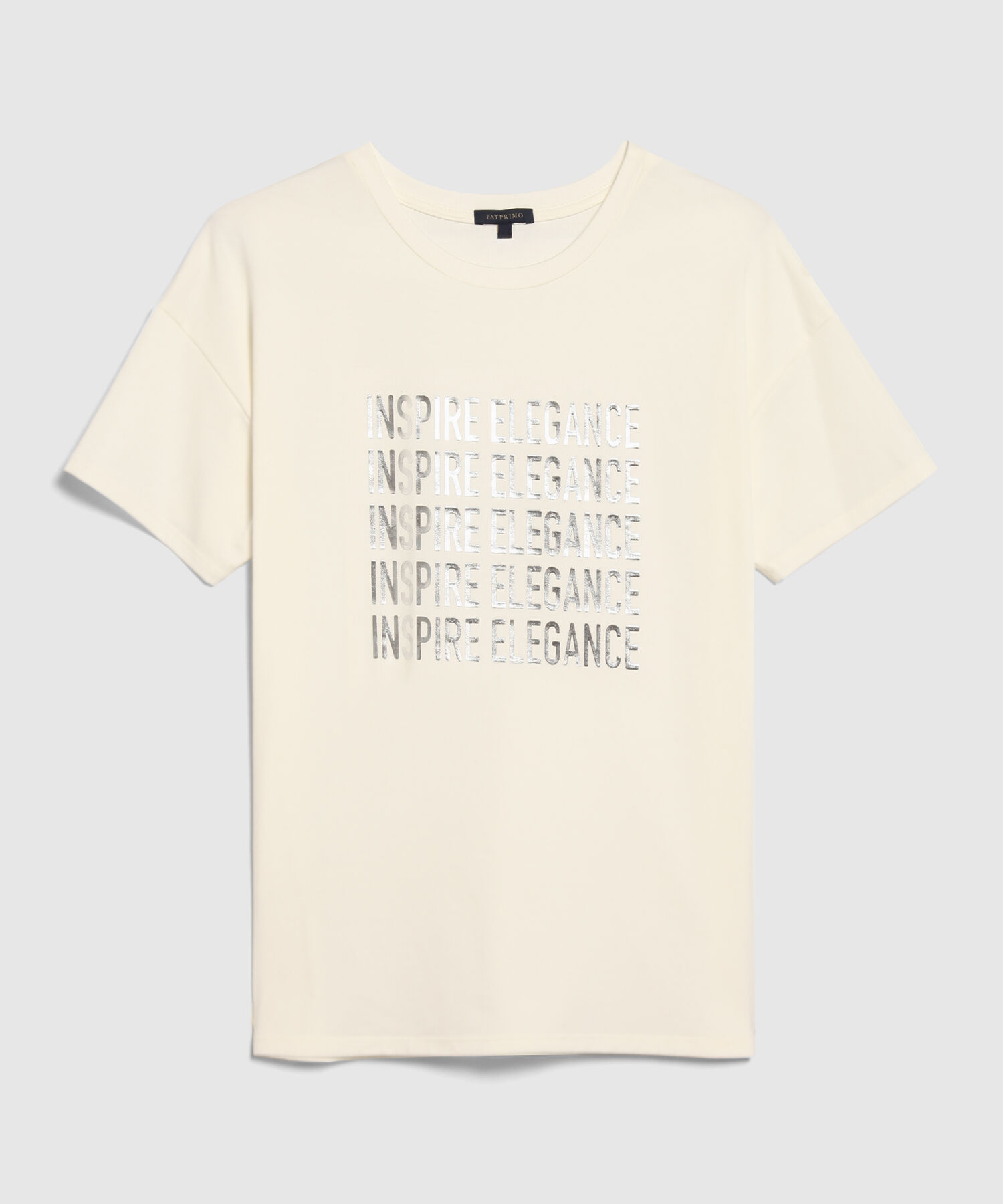 Camiseta Manga Corta Corrida Con Screen En Frente