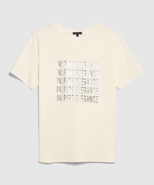 Camiseta Manga Corta Corrida Con Screen En Frente