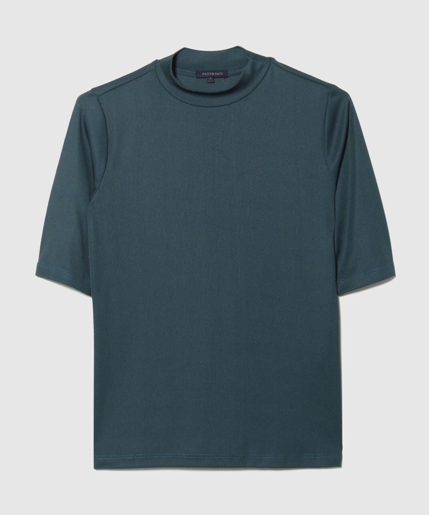 Camiseta Manga Corta Acanalada