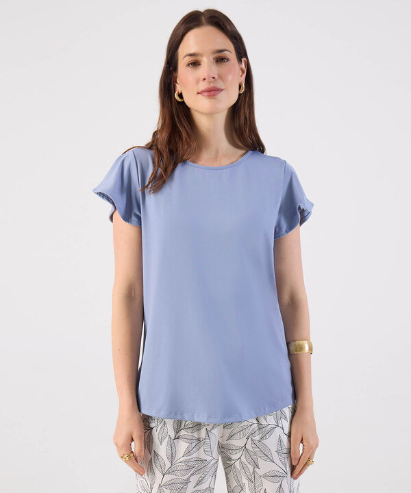 Camiseta manga corta Unicolor
