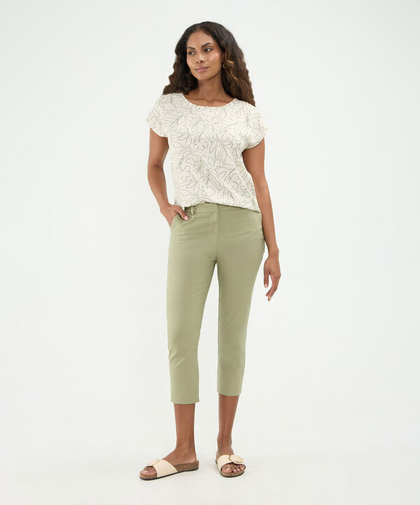 Pantalon Capri Para Mujer image number null