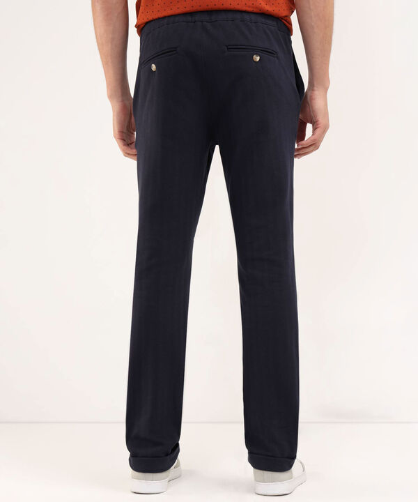Pantalon Slim Unicolor