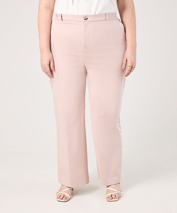 Pantal&oacute;n Recto Sastrero Para Mujer Curvy image number null