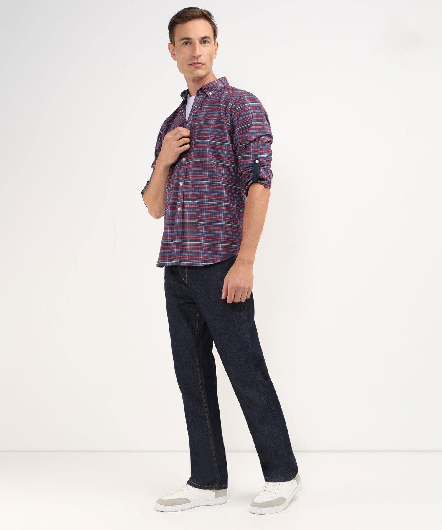 Camisa Manga Larga Button Down