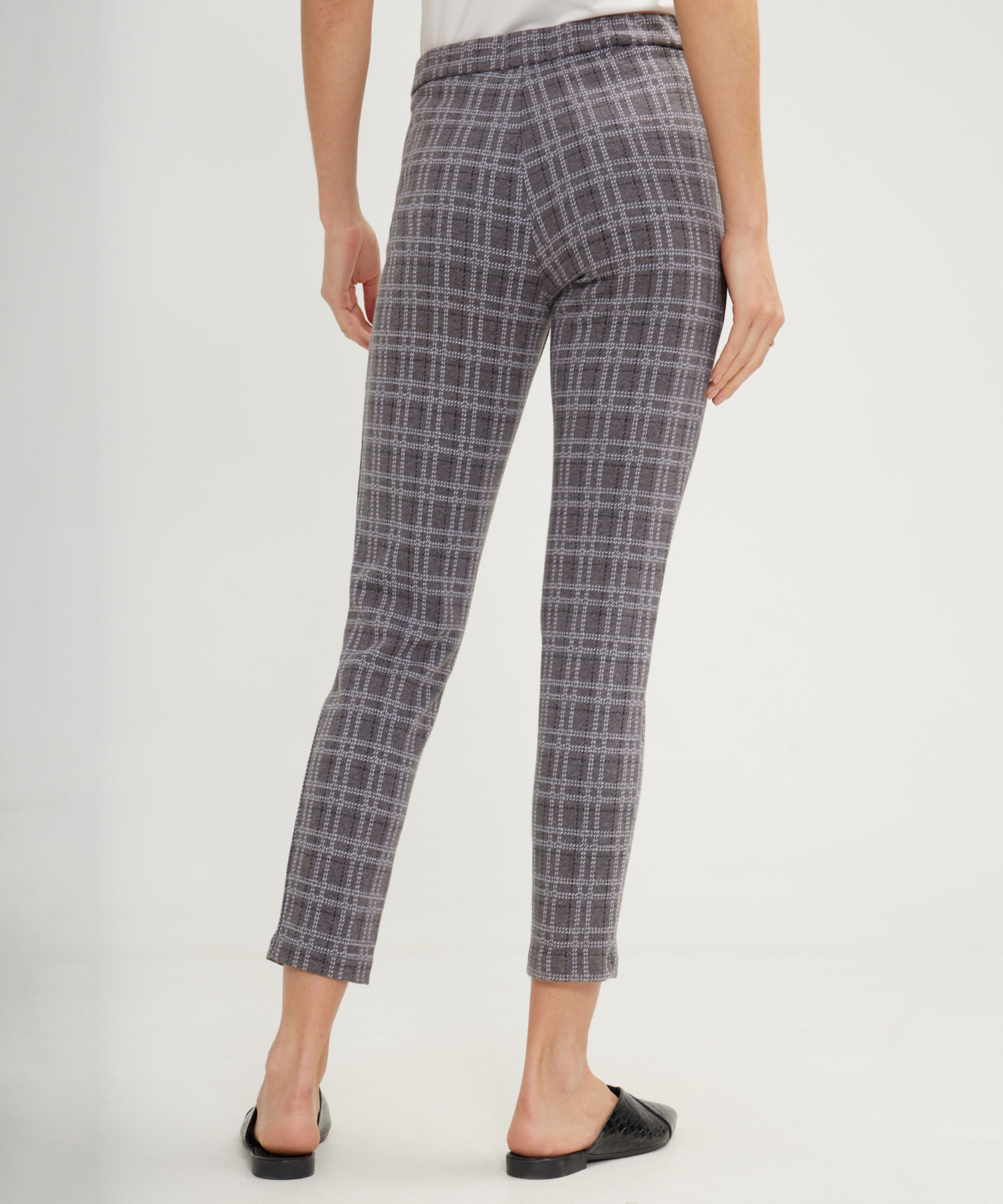 Legging Tiro Alto, Pretina Cruzada Con Broches