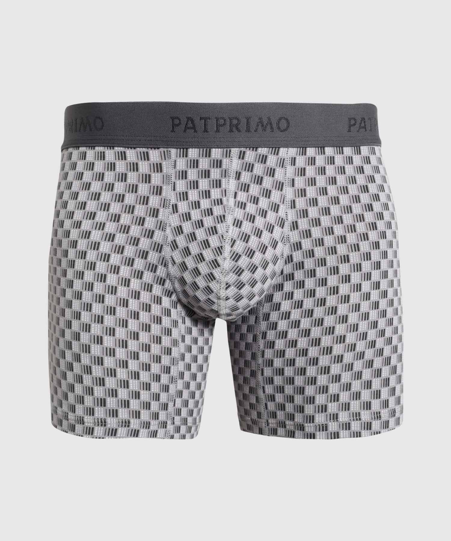 B&oacute;xer Medio Con Estampado Para Hombre