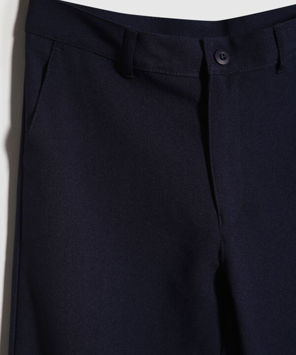 Pantalón Clásico Niño Sin Prenses Unicolor image number null
