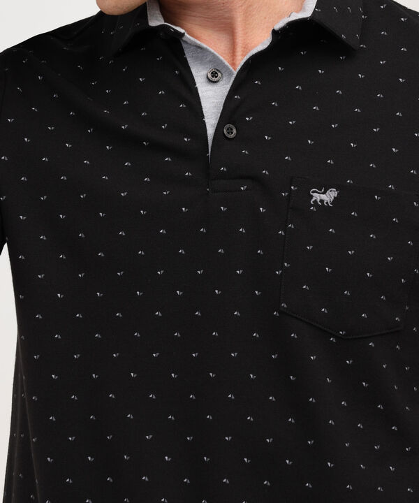 Polo Cuello Maquina Estampada image number null