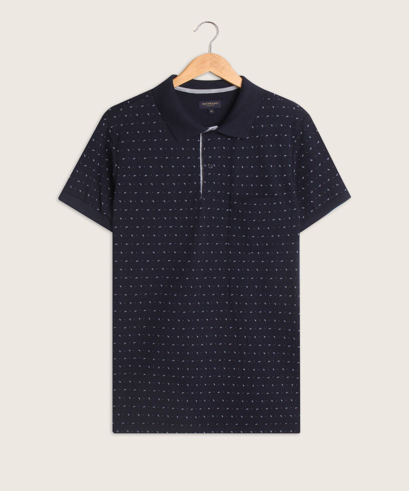 Polo Corte Slim Fit Blanco