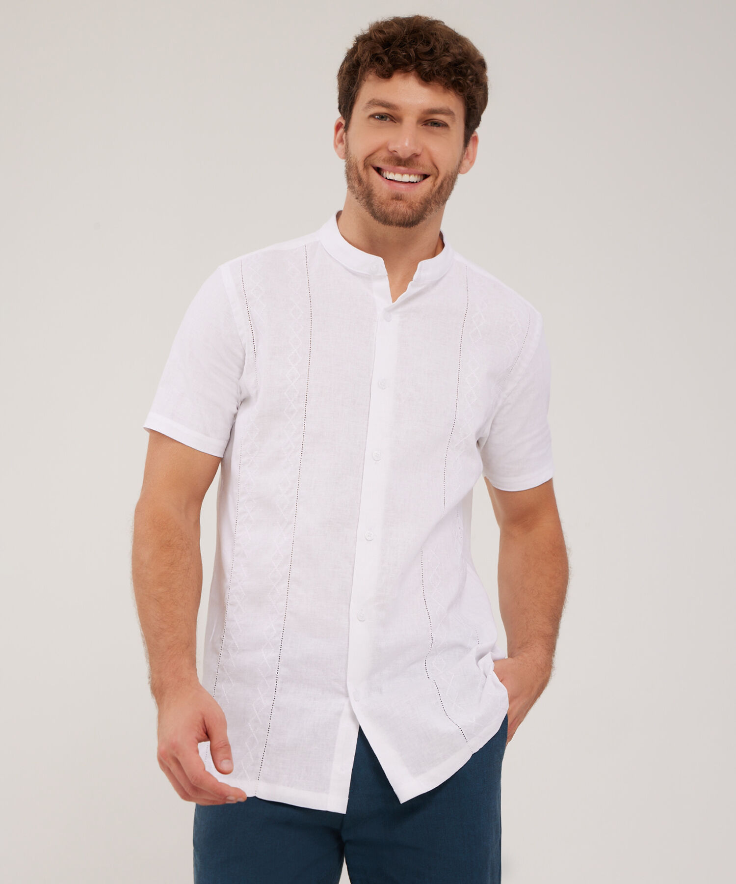 Guayaberas para hombre formal outlet