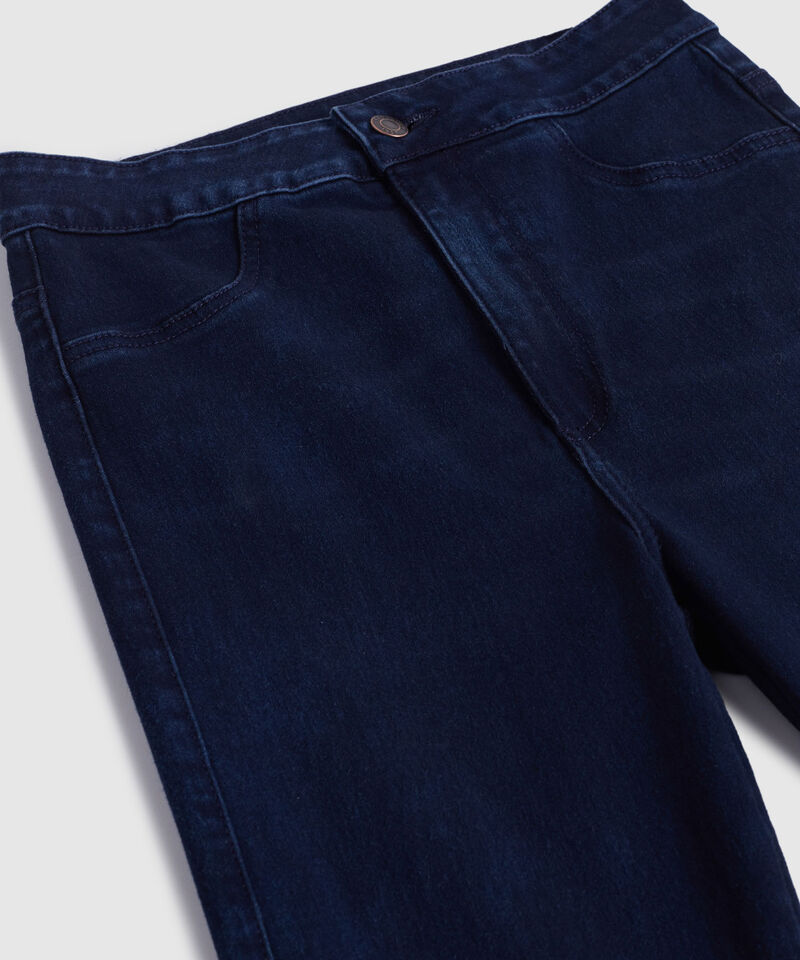 Jegging Fleare Tono Azul Oscuro