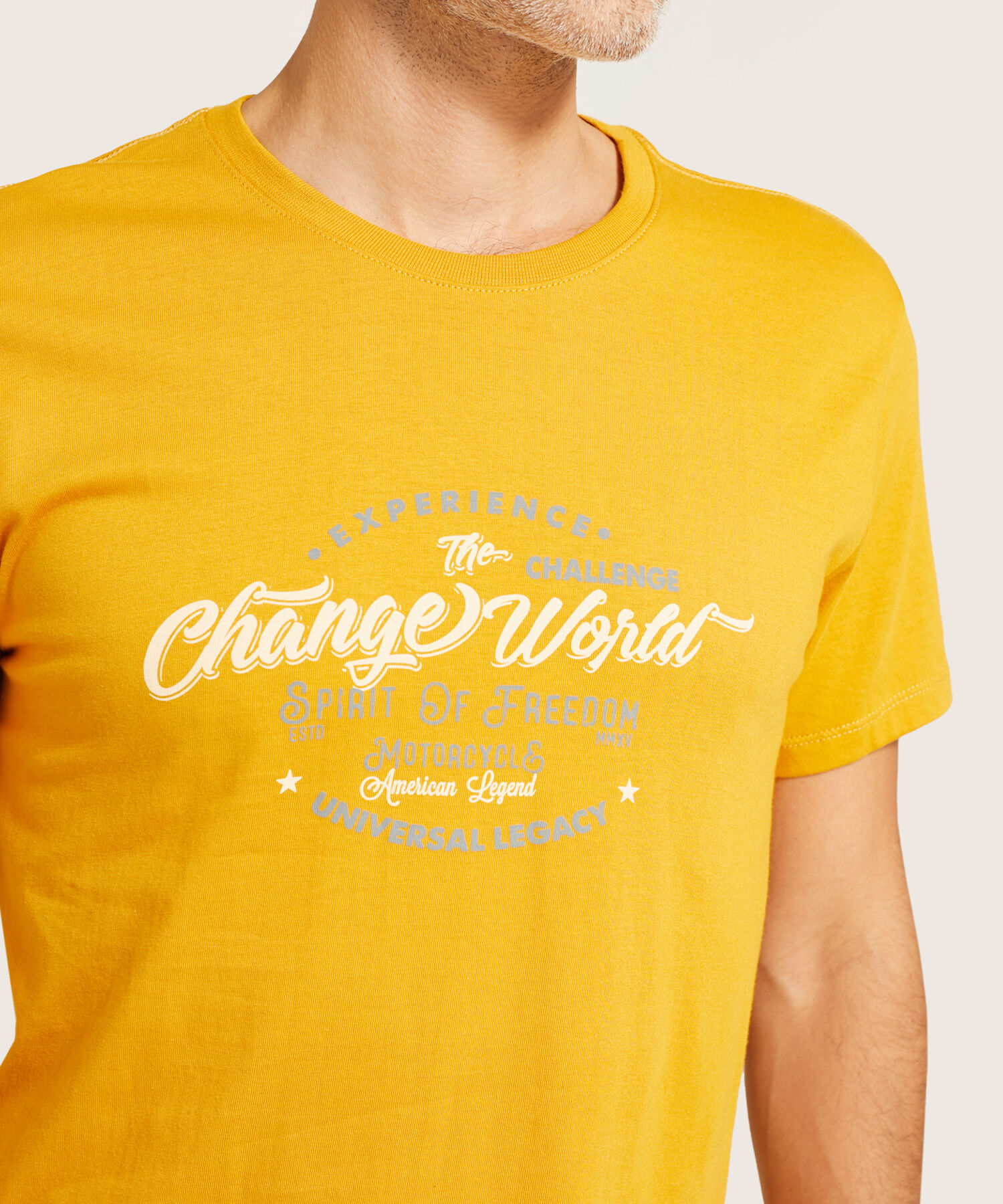 Camiseta Manga Corta Estampada