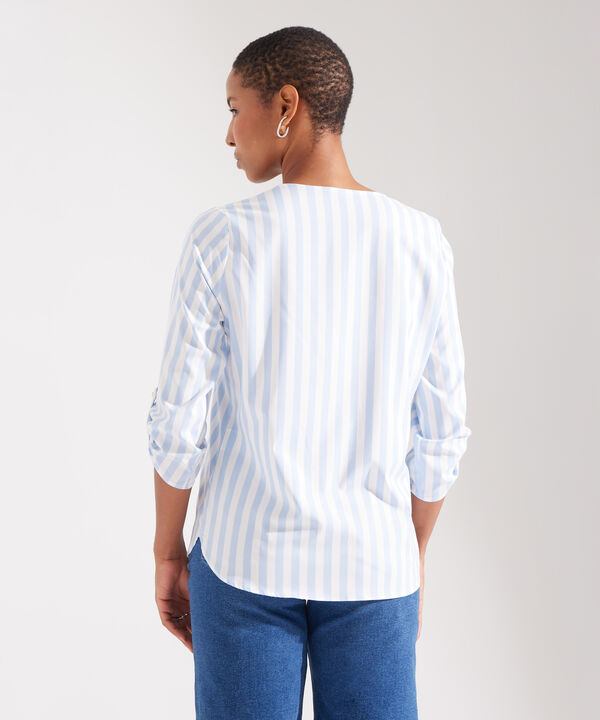 Blusa con Estampado de Mosaico image number null