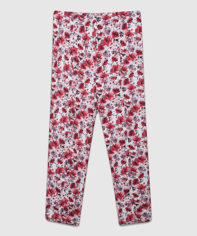 Pantalón Recto Estampado