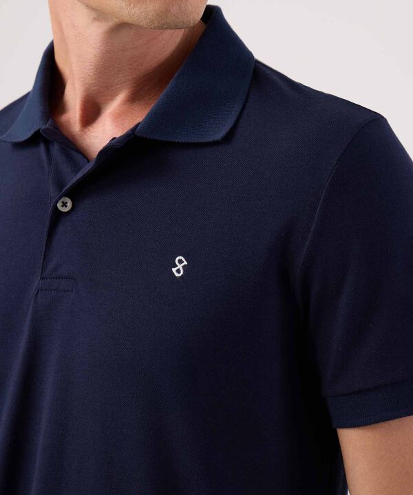 Polo Cuello Duro Unicolor image number null