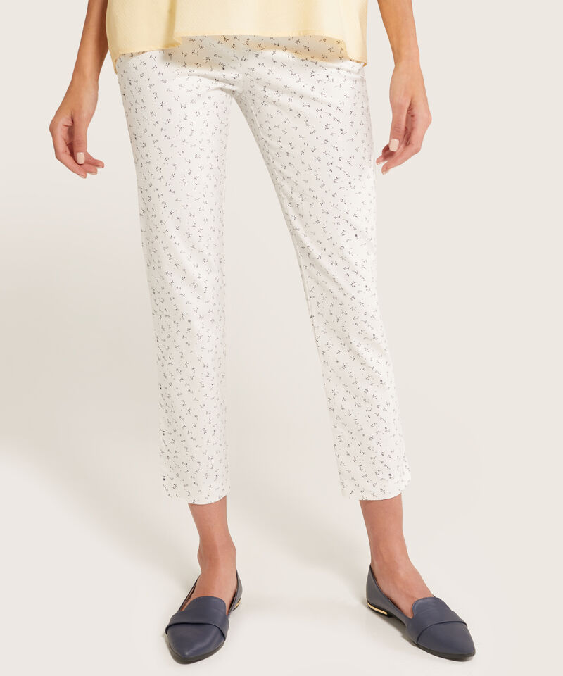 Pantal&oacute;n Chino Estampado Con Cintur&oacute;n