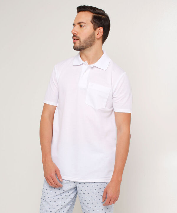 Polo Básica Blanco image number null