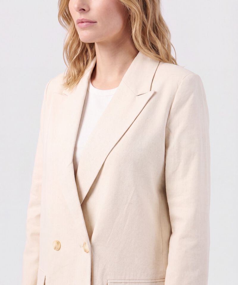 Blazer De Doble Botonadura Para Mujer