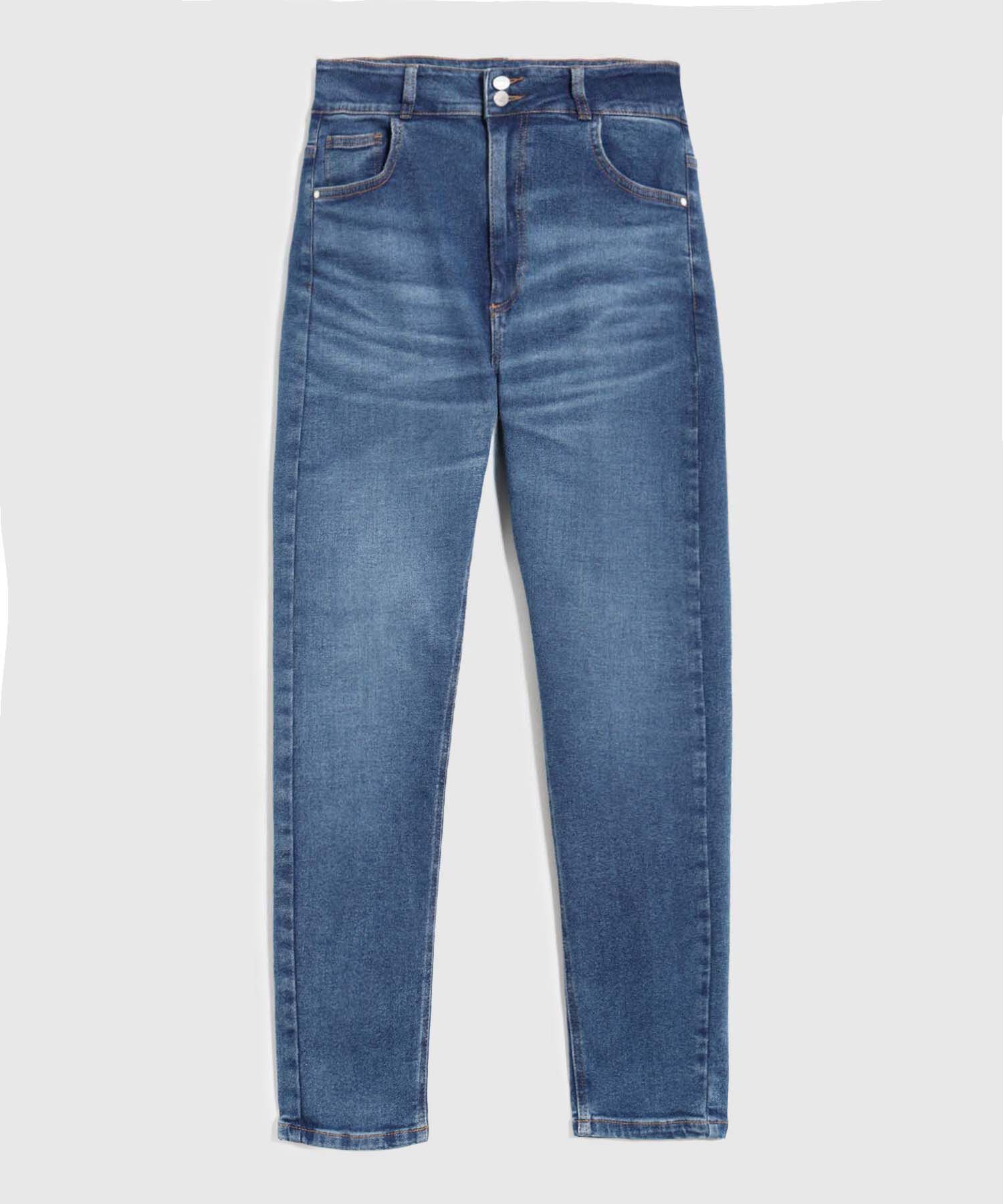 Jeans Skinny Tono Medio