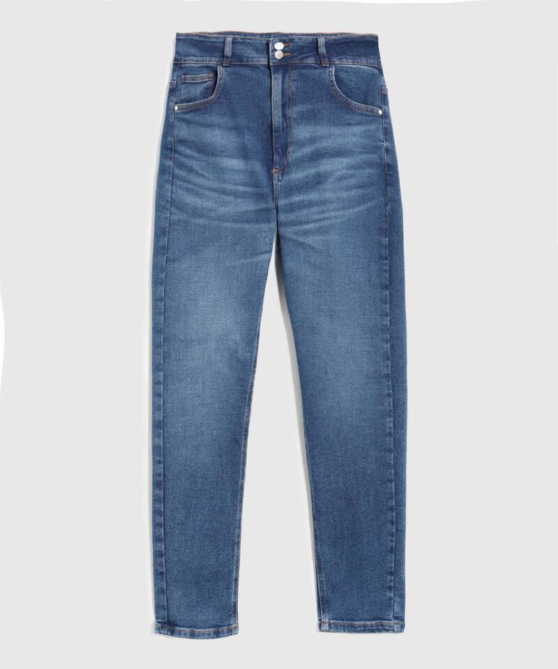 Jeans Skinny Tono Medio