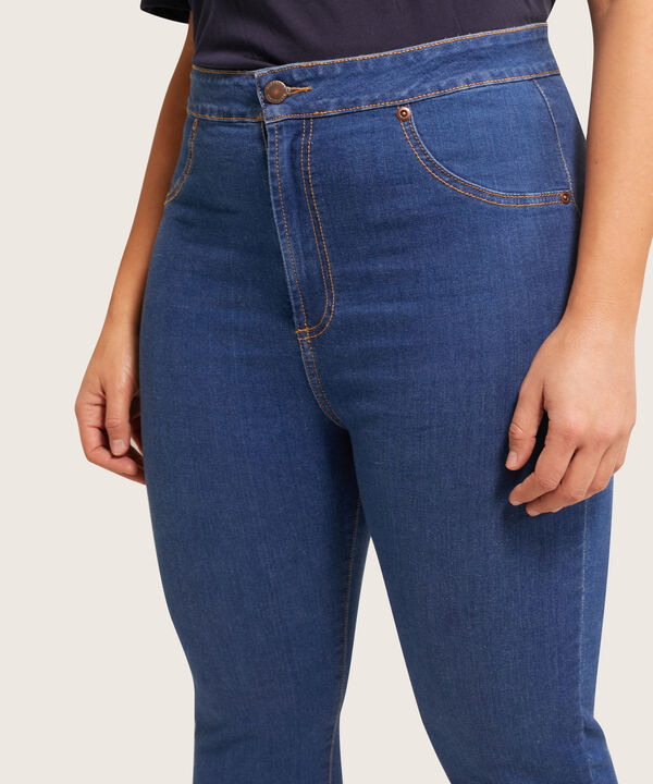 Leggings Alba Azul Oscuro Con Dirty