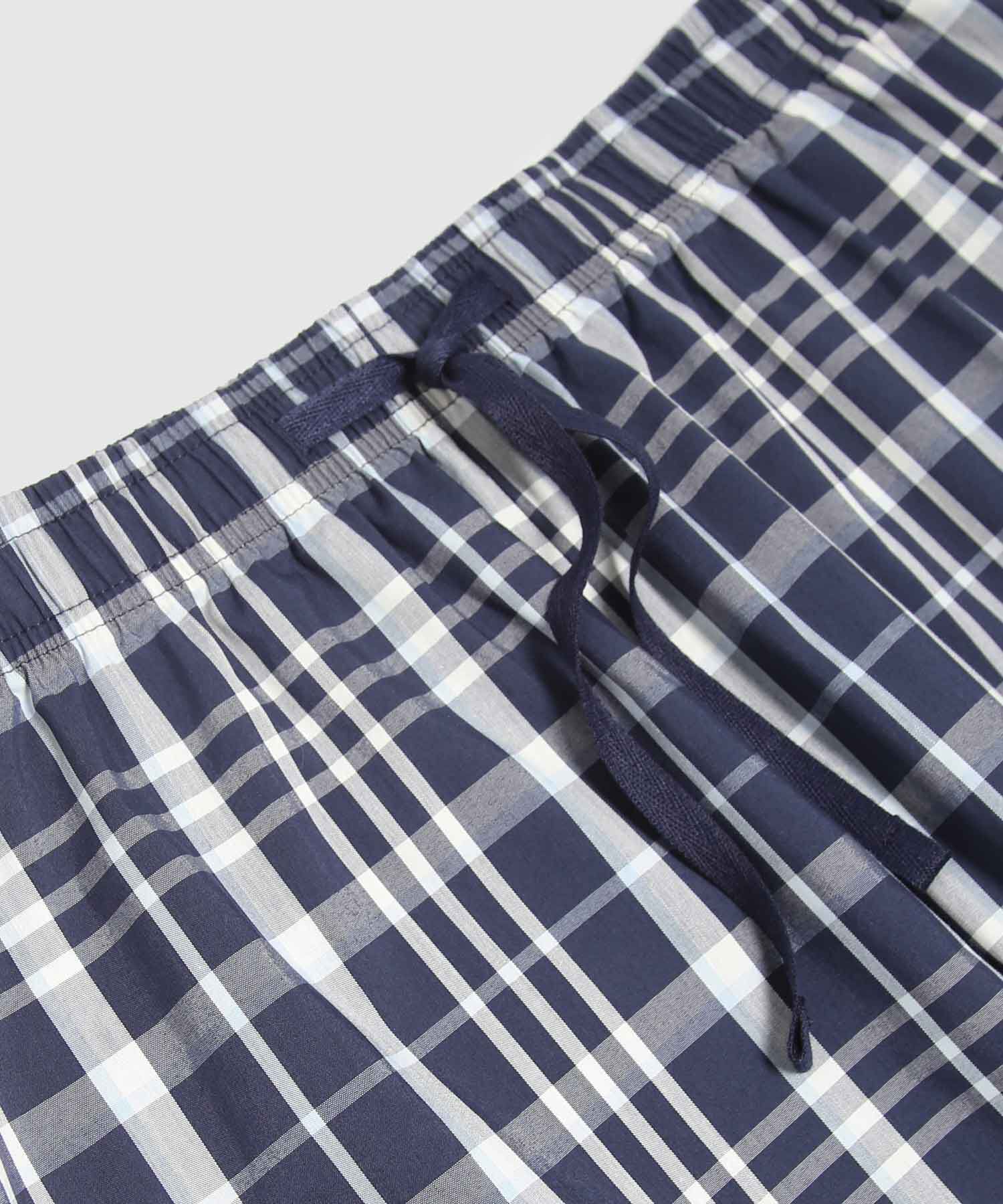 Conjunto Pijama Camiseta Manga Corta Y Pantaloneta Preteñida Para Hombre