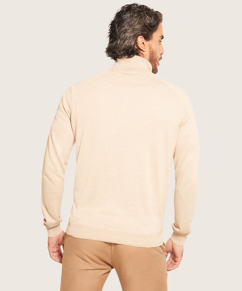 Saco Cuello Alto Con Cremallera