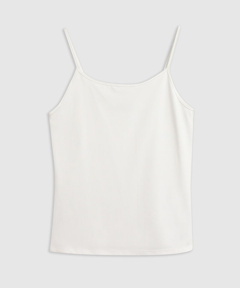 Blusa Unicolor Con Top Interno 